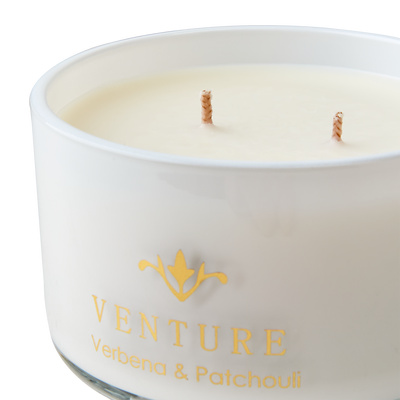 Affari of Sweden VENTURE Doftljus Verbena & patchouli, Vit