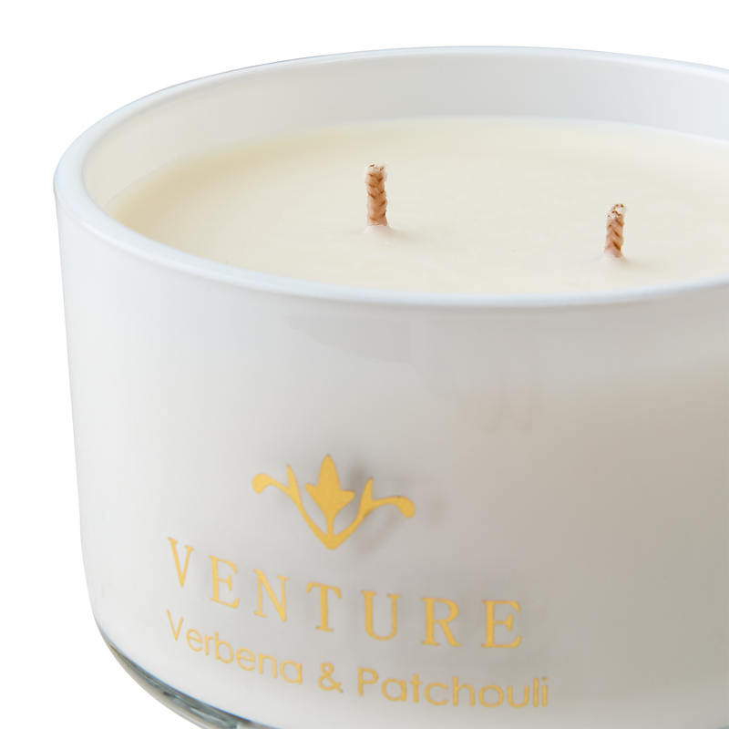 Affari of Sweden VENTURE Doftljus Verbena & patchouli, Vit