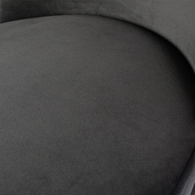 WOOOD Vogue Matstol Sammet Svart 2 st