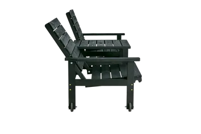 Brafab DU o JA 2-sitssoffa Svart