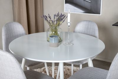 Venture Home Matgrupp Plaza med stolarna Polar