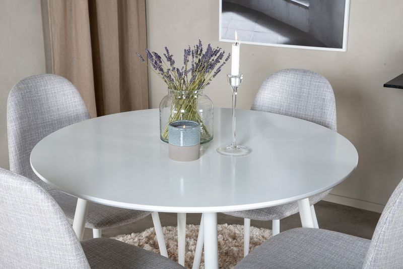 Venture Home Matgrupp Plaza med stolarna Polar