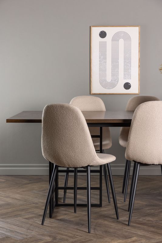 Venture Home Matgrupp Ystad med Polar-stolar