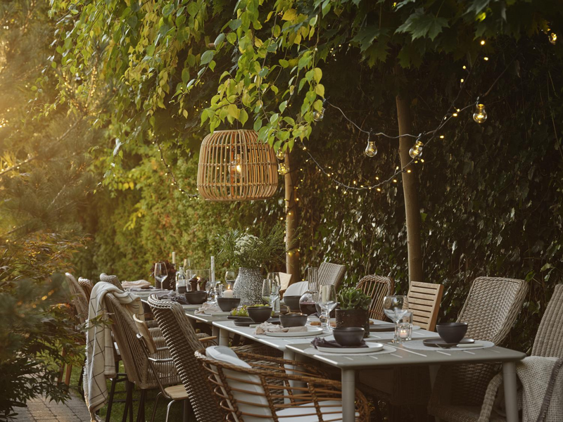 Brafab Covelo Matstol Natur/Vit