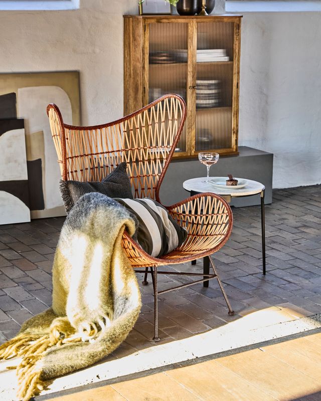 House Doctor Flow Stol Natur