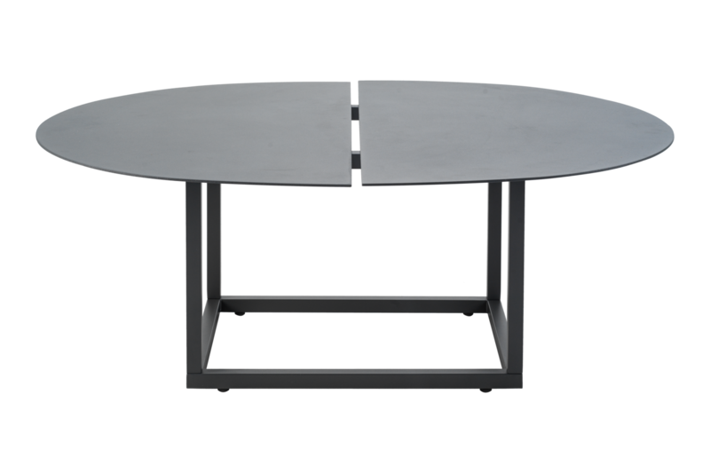 Brafab Olive Soffbord 80x110 cm Antracit