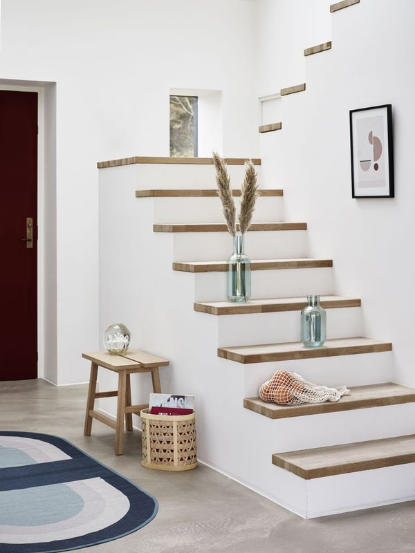 Hübsch Ground pall natur 50x30xh45 cm