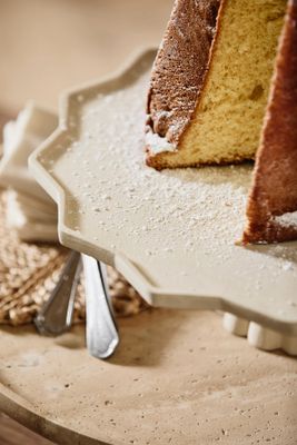 Nordal MINU bricka på fot - elfenben