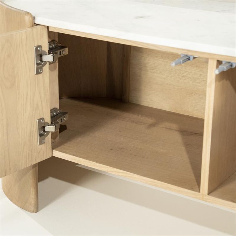 Eleonora TV-bänk Don 160 cm Brun