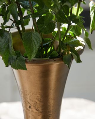 House Doctor Florist Vas Antik mässing