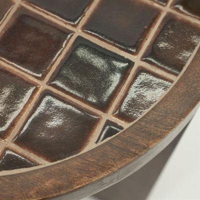 By Boo Sidobord TiledUp Brun