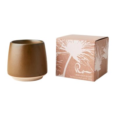 Affari of Sweden RO Doftljus Bergamot & lime, Brun
