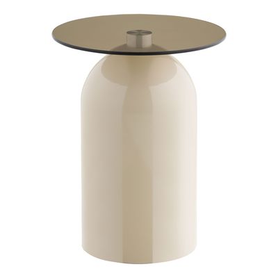 House Nordic Ravello Sidobord Beige/Grå 40x40x52 cm