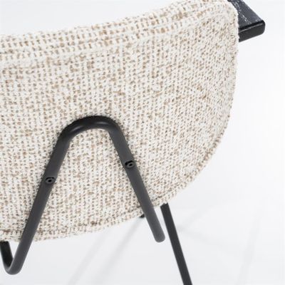 Eleonora Stol Jon med armstöd - Beige Maywood