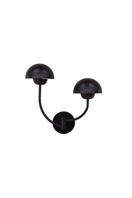 Vägglampa Lyckorna - Dubbel Svart Järn