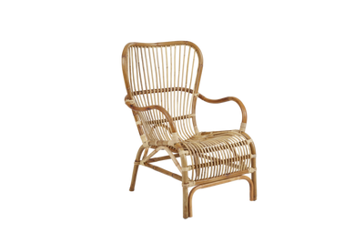 Brafab Vallda Öronlappsfåtölj i Rotting