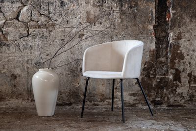 Venture Home Berit Matstol i Beige Sammet