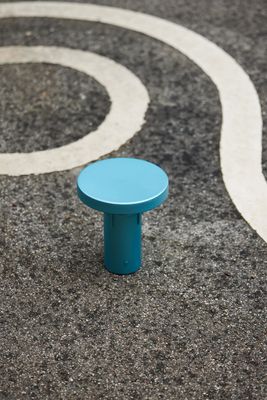 Hübsch BringMe Bärbar Lampa Mini Metallic Turkos Blå