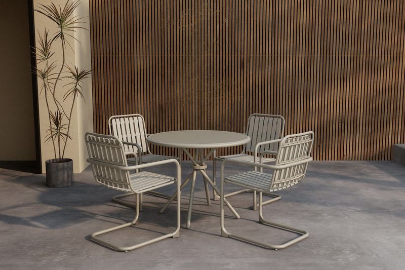 Venture Home Chios Matgrupp Beige