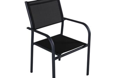 Venture Home Santorini Matstol Svart