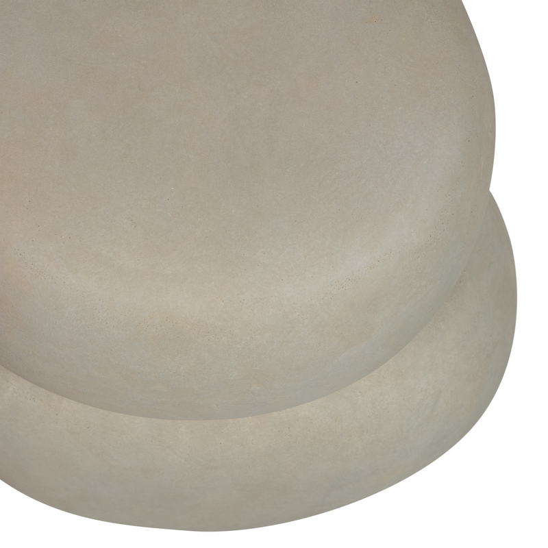 WOOOD Oda Sidobord Betonglook Grön/Grå