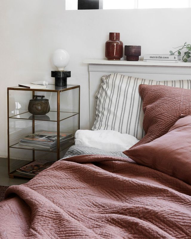 House Doctor Glass Skåp Mässing