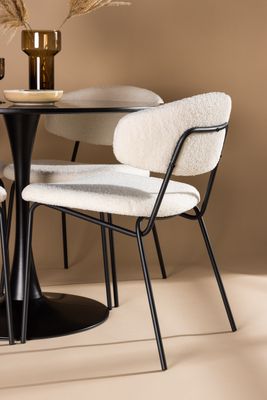 Venture Home Matgrupp Glade med 4st matstolar Chico