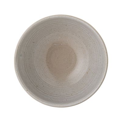 Bloomingville Taupe Skål, Grå, Stengods - 12-pack
