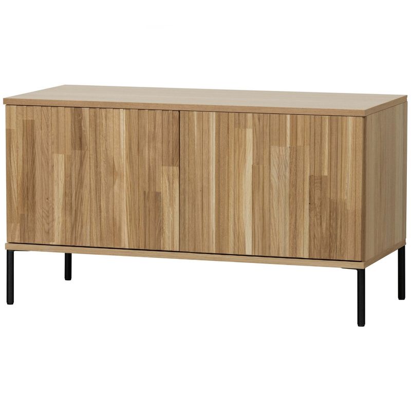 WOOOD New Gravure TV-bänk 100 cm Ek Natur