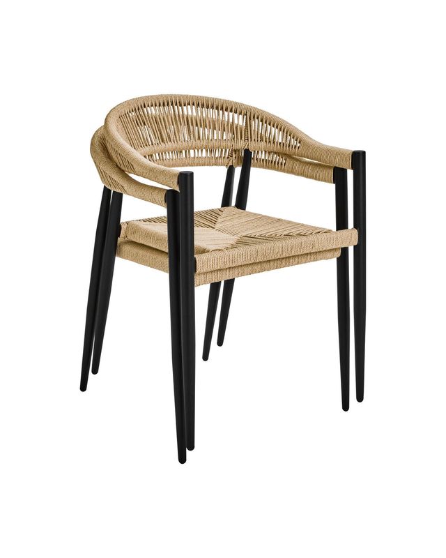 House Doctor Coon Stol Natur/Svart