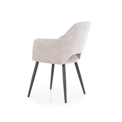 Eleonora Stol Esmee med armstöd - Beige Mellow