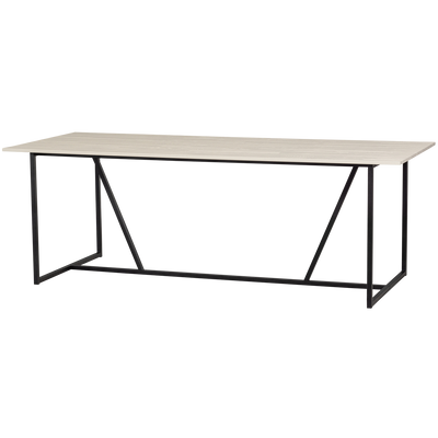 WOOOD Silas Matbord av Askträ och Metall