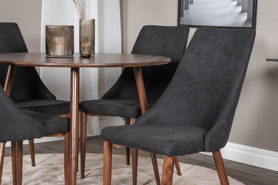 Venture Home Matgrupp Plaza med stolarna Leone