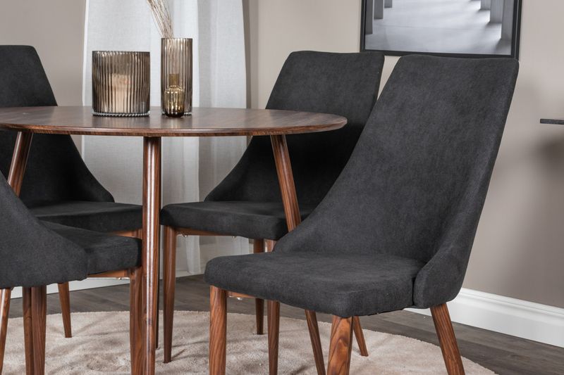 Venture Home Matgrupp Plaza med stolarna Leone