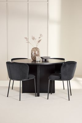 Venture Home Matbord Strada med Edina Stol