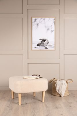 Venture Home Salina Puff - Exklusiv Sittpuff i Fleece