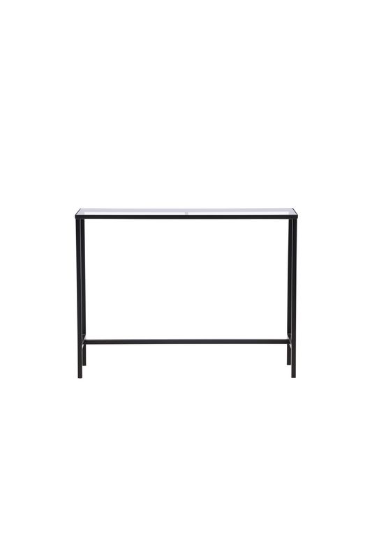 Venture Home Dipp Sidobord i Glas och Stål