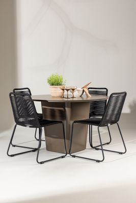 Venture Home Santa Fe Rund Matgrupp