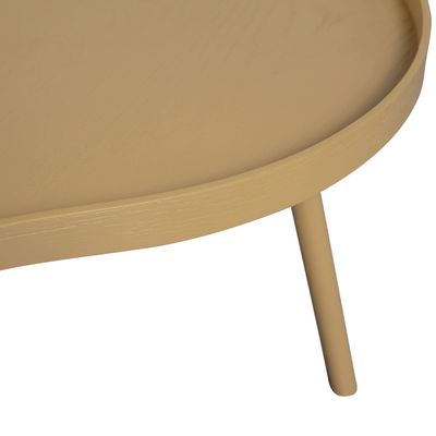 WOOOD Mae Sidobord i Organiskt Långsmalt Trä 2 st