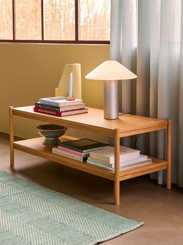 Hübsch Seize Soffbord Natur 120x50xh46cm