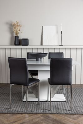 Venture Home Matgrupp Disa med stolarna Lily