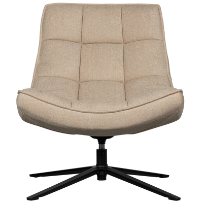 WOOOD Maudi Svängbar Fåtölj - Naturlig