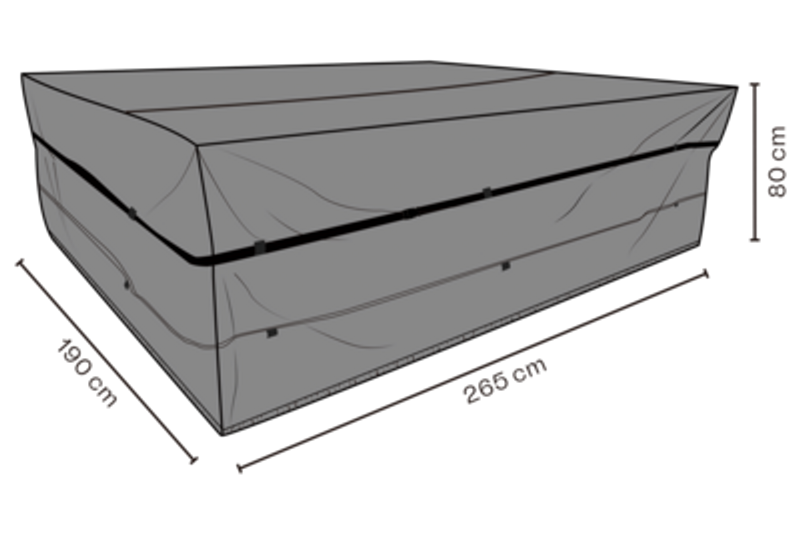 Brafab Möbelskydd Matgrupp 265x190 cm Premium