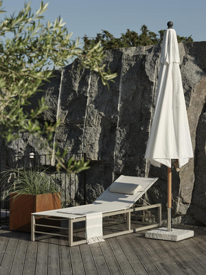 Brafab Vevi Vilsäng Khaki/Vit