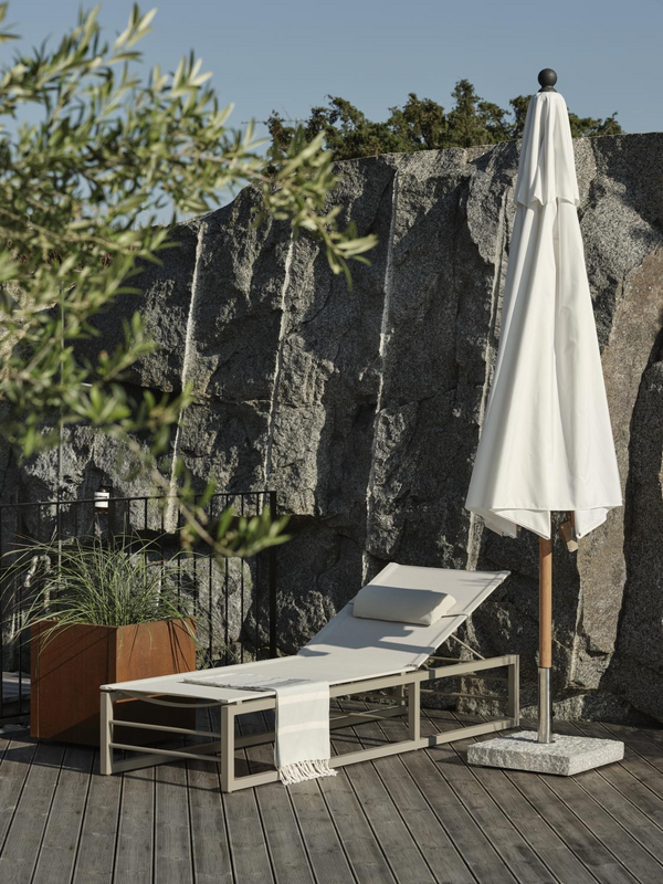 Brafab Vevi Vilsäng Khaki/Vit