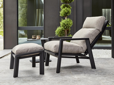 Brafab Slide Fotpall Svart/Ash