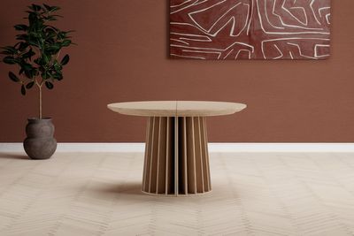 Venture Home Dope Runt Matbord Ø120 Natur