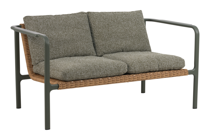 Brafab Motty 2-sits soffa Nordic green / Teddy Verde