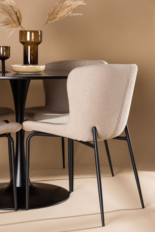 Venture Home Matgrupp Glade med 4st matstolar Modesto