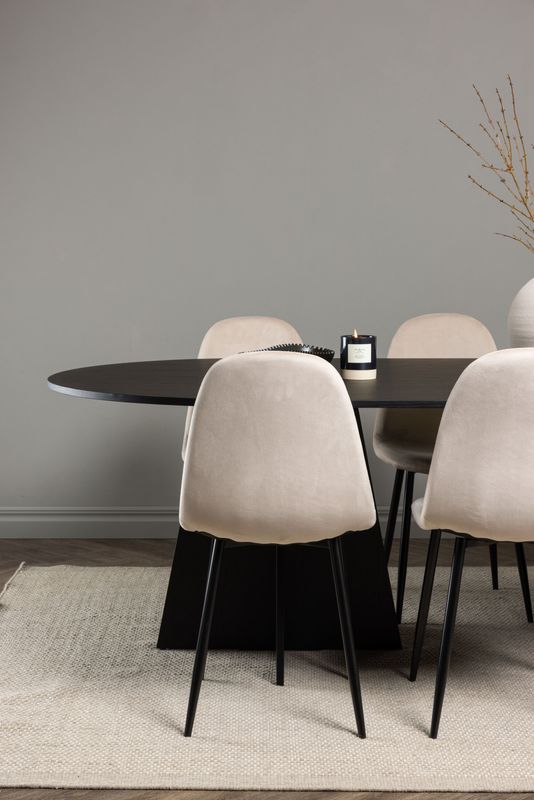 Venture Home Matgrupp Bootcut med stolar Polar